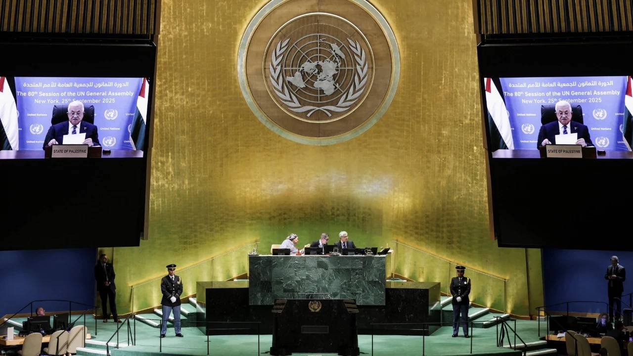 abdnin vize vermedigi mahmud abbas bmye videokonferansla hitap etti 220 binden fazla filistinli olduruldu 21 yuzyilin en korkunc insani trajedisi pBTCuGQW