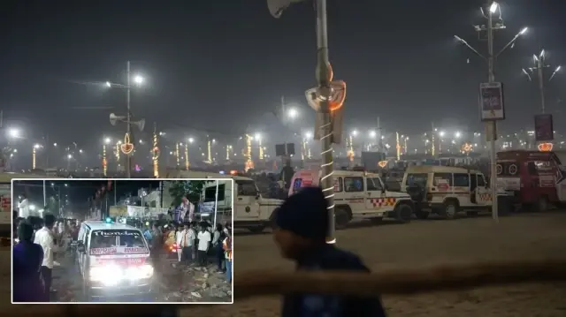 hindistanda miting sirasinda izdiham cikti en az 38 olu MZpYI1sc