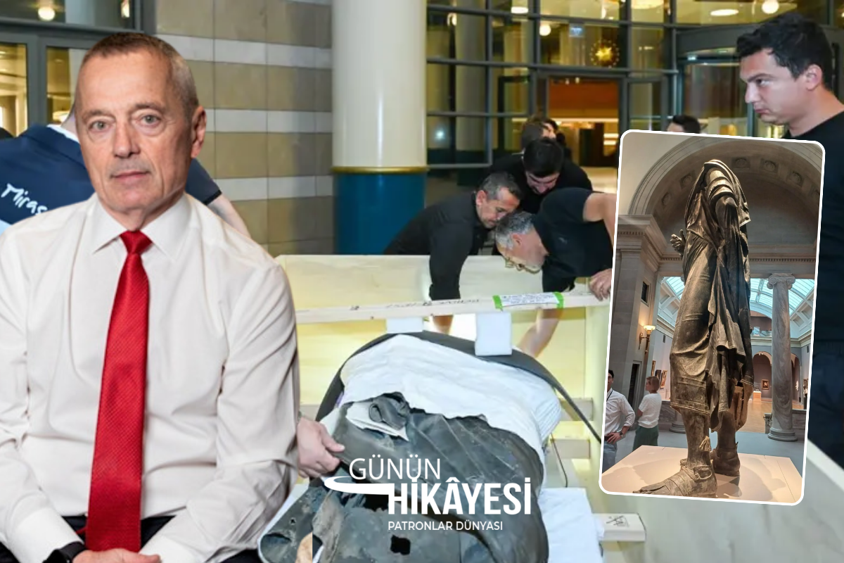 65 yil sonra turkiyeye iade edilen filozof imparator marcus aureliusun heykelinin izini bulup donusunde Fz64IGWW